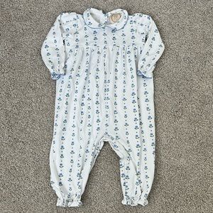 TBBC Britt Romper in Georgetown Tulips 3T